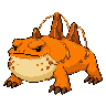 Zundago, an orange electric quadruped